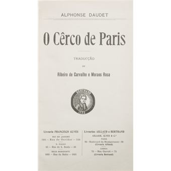 O cêrco de paris. - 1