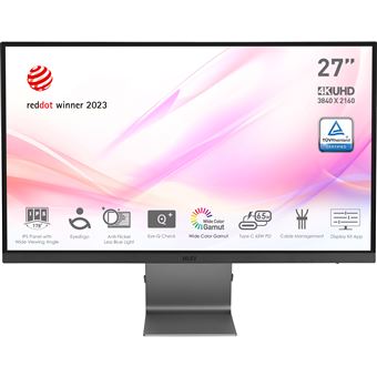 Monitor MSI MD271UL | 4K UHD | 4 ms | 60 Hz | 27" | F - 1