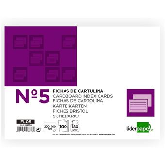 Cartolina Liderpapel FL05 | Branco - 1