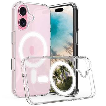 Capa magnética TUMUNDOSMARTPHONE transparente para iPhone 16 Plus (6.7) - 1