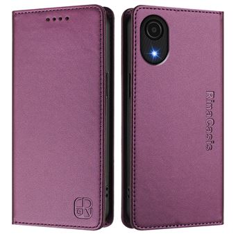 Capa Carteira Magnética ZURSANA para Samsung Galaxy A03 Core com Porta-Cartões | Couro PU | Bloqueio RFID | Violeta - 1