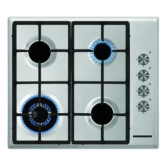 Placa a Gás Heinner HBH-S584WI-IX | 58 cm | 4 Zonas | Aço inoxidável - 1