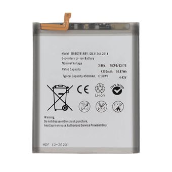 Bateria Clappio para Galaxy S20 FE / A52 / A52s Capacidade 4500mAh - 1