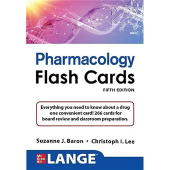Lange Pharmacology Flash Cards Fifth Edition - 1
