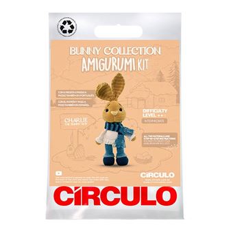 Kit de Crochet Circulo Amigurumi Bunny Collection - Coelho Charlie - 1