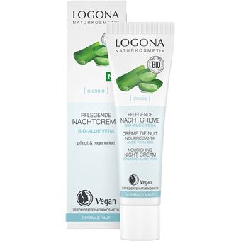 Creme de Noite LOGONA Nourishing Night Cream Organic Aloe Vera - 1