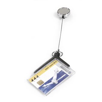 Carretel  para Crachá Durable DELUXE PRO | Antracite - 1