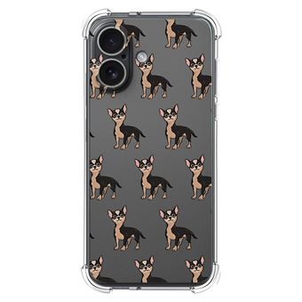 Capa Tumundosmartphone de Silicone à Prova de Choque para iPhone 17 (6.3) | Desenhos de cães 11 desenhos - 1
