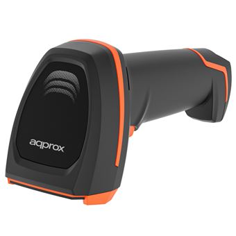 Leitor de Código de Barras Portátil Approx APPLS24WS | Laranja - 1