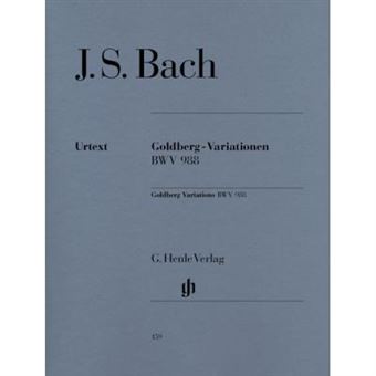 Partitions Classique Henle Verlag Bach J.S. - Goldberg Variations Bwv 988 Piano - 1