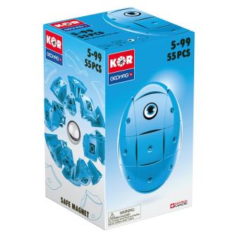 Geomag KOR 2.0 Pantone 299 Blue 55 pcs conjunto de montar Azul - 1
