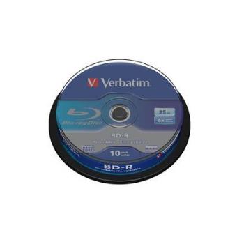 Verbatim BD-R SL 25GB 6x 10pk - 1