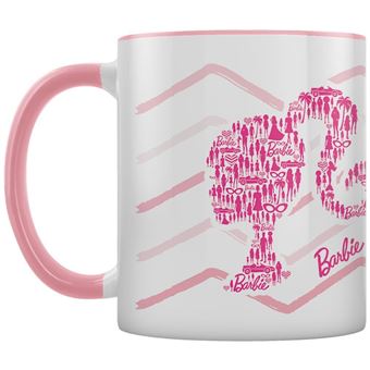 Caneca Barbie Silhueta e Logo | 320 ml - 1