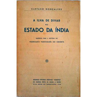 A ilha de divar no estado da índia. - 1