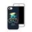 Capa Hapdey para iPhone 7 - 8 Design Caveira Say Yes to New Adventures em Silicone Flexível e TPU Preto_2