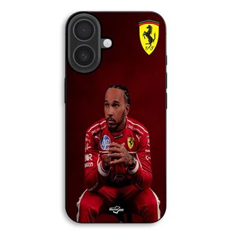 Capa Maniacase para iPhone 17 | Hamilton Scuderia Ferrari papel de parede oficial - 1