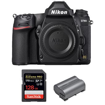 Nikon D780 Corpo 24.5MP CMOS Full Frame + SanDisk 128GB Extreme PRO UHS-I SDXC 170 MB/s + Nikon EN-EL15b - 1