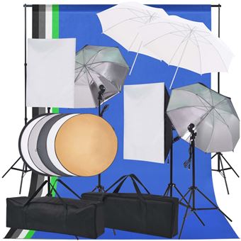 Kit de Iluminação vidaXL para Estúdio Fotográfico - 1