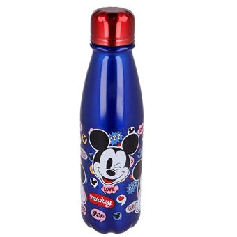 Garrafa de Água Mickey Mouse | Alumínio | Azul - 1