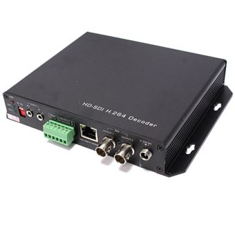 Descodificador de Vídeo BeMatik H.264 para HD-SDI 2 Channel sobre TCP/IP RJ45 - 1