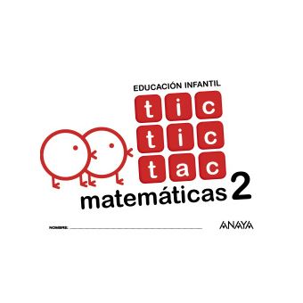Tic Tic Tac 2 Matemáticas 4 Años - 1