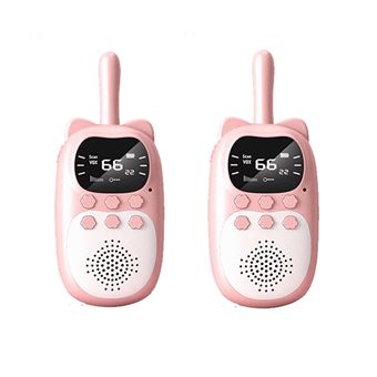 Walkie Talkie Infantil V-REEL - Rosa + Rosa - 1