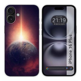 Capa de silicone TUMUNDOSMARTPHONE para iPhone 16 Plus (6.7) | Design Terra - 1