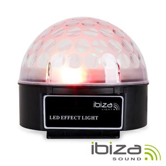 Projetor Luz Ibiza Com 4 Leds 3W Rgba Com Comando Mic - 1