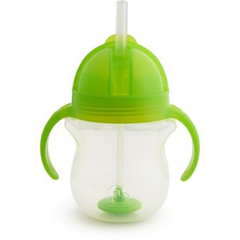 Caneca Munchkin Any Angle Click Lock Weighted Straw Trainer | Verde - 1
