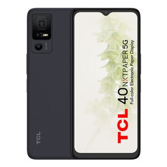Smartphone Wind Tre TCL 40 NXTPAPER 5G | 6 GB | 256 GB | Dual SIM híbrido | Starlight black - 1