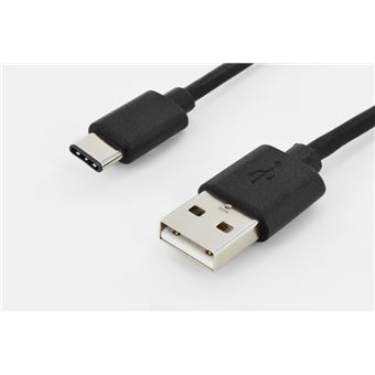 Ednet 84311 cabo USB 1,8 m 2.0/3.0 (3.1 Gen 1) USB C USB A Preto