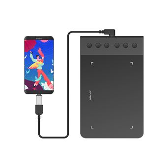 Mesa Digitalizadora XP-Pen G640S V2 - Tamanho 6 x 4' - 6 Teclas de atalho - 1