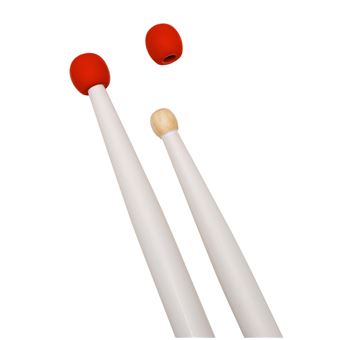 Acessório de Bateria Vic Firth Universal Marching Practice Tips | Vermelho - 1