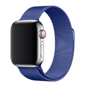 Pulseira Bracelete Milanese Loop para Apple Watch Series 3 42mm Azul - 1