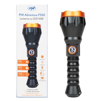 Lanterna PNI Adventure F550 Crystal LED - 1