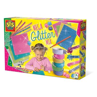 Set Manualidades Mega Glitter SES - 1