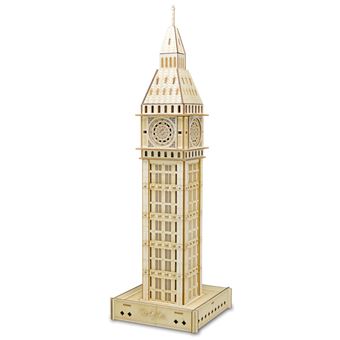 Puzzle 3D HSMY de 62 Peças XF-G013 - Big Ben | Reino Unido - 1