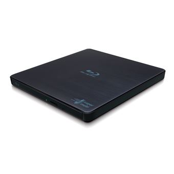 Unidade de Disco Ótico Hitachi-LG Slim Portable Blu-ray Writer | Preto - 1