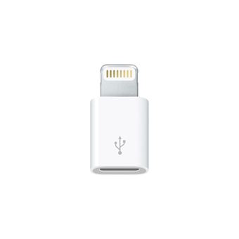 Apple MD820AM/A cabo de interface/adaptador de género Lightning Micro USB Branco - 1