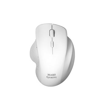 Rato Gaming Wireless Mars Gaming MMWERGOW | 3200 DPI | Branco - 1