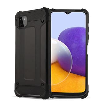 Capa Antichoque Lmobile Híbrida para Samsung Galaxy A22 5G Preto - 1