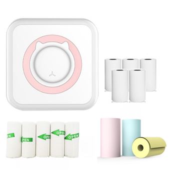 Mini Impressora térmica CO-Phénix | Bluetooth | Rosa - 1