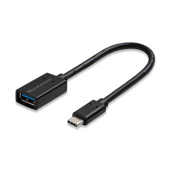 Cabo USB Microconnect 0.2m USB 3.1 Preto