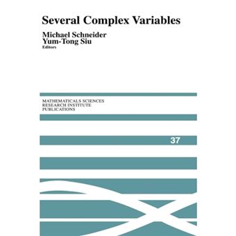 Several Complex Variables - 1