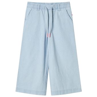 Calças de Criança vidaXL | azul-ganga suave | 1,5 - 2 Anos - 1