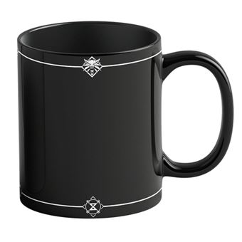 Caneca Cenega The Witcher 3 Geralt & Ciri | Preto - 1