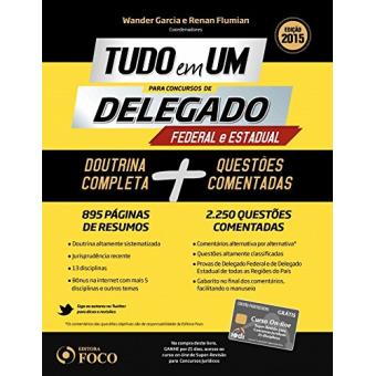 Tudo em Um Para Concursos de Delegado. Federal e Estadual - 1