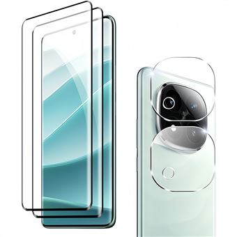 Película de Vidro 9H + Protetor de Lente V-REEL para Xiaomi Xiaomi Redmi Note 14 Pro+ | 2 Peças - 1