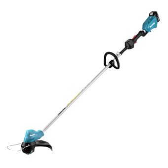 Roçadeira e aparadora de relva makita dur187lrf 30 cm preto, azul, prateado bateria