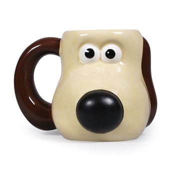 Caneca 3D Termica Gromit Wallace & Gromit Cara | 350 ml - 1
